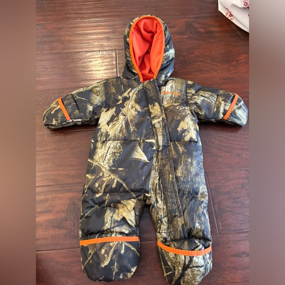 COLUMBIA KIDS' BUNTING Snowsuit ONESIE - TIMBERWOLF - Picture 1 of 4
